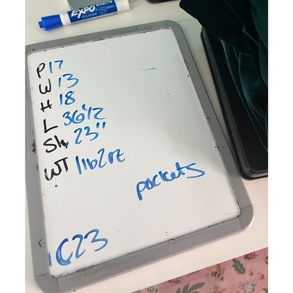 Vince Camuto Size 6 Twist Front Long Sleeve Velvet Dress Jewel Green Wicked - Picture 8 of 8